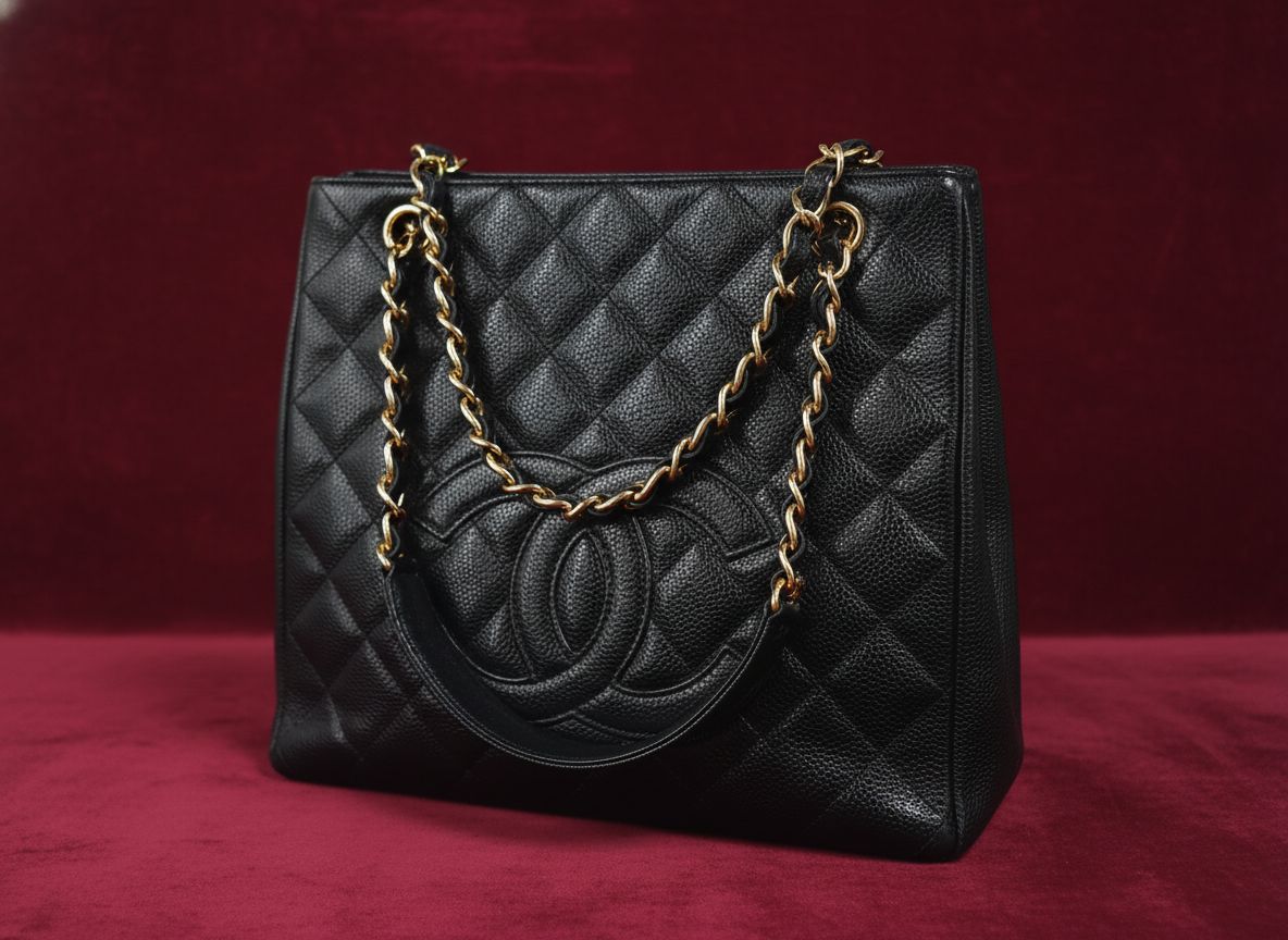 チェーントートバッグ