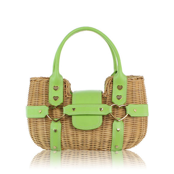 Samantha Thavasa ストローハンドバッグ 27&nbsp;x17&nbsp;x12cm(幅&nbsp;x 高さ&nbsp;x マチ)