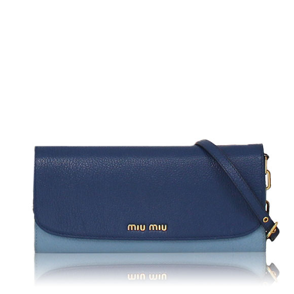 Miu Miu チェーンウォレット 21&nbsp;x10&nbsp;x2cm(幅&nbsp;x 高さ&nbsp;x マチ)
