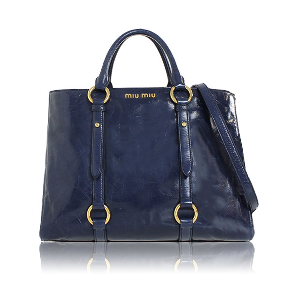 Miu Miu 2WAYバッグ 33&nbsp;x24&nbsp;x15cm(幅&nbsp;x 高さ&nbsp;x マチ)