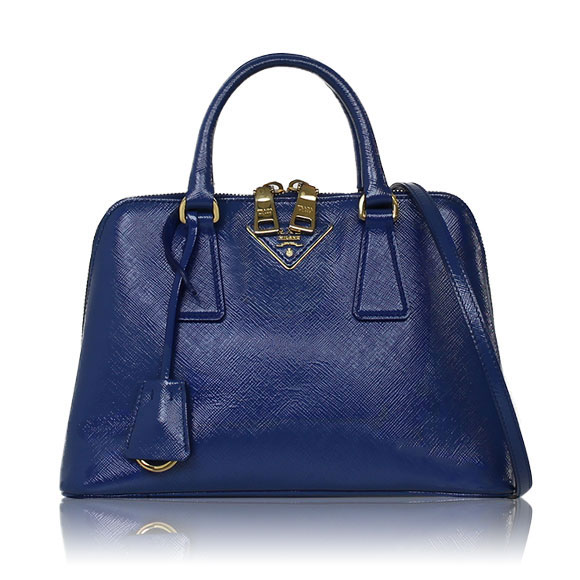 PRADA サフィアーノヴェルニーチェ 25&nbsp;x17&nbsp;x10cm(幅&nbsp;x 高さ&nbsp;x マチ)