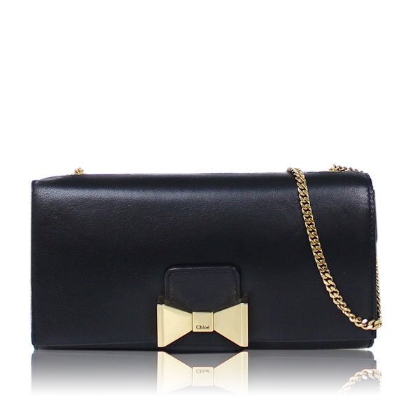 Chloe ボビーリボンチェーンウォレット 21&nbsp;x11&nbsp;x2cm(幅&nbsp;x 高さ&nbsp;x マチ)