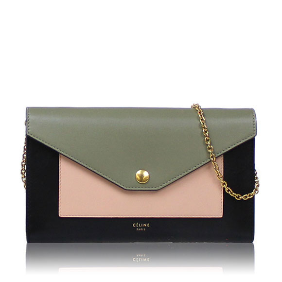 CELINE チェーンウォレット 21&nbsp;x12&nbsp;x2cm(幅&nbsp;x 高さ&nbsp;x マチ)