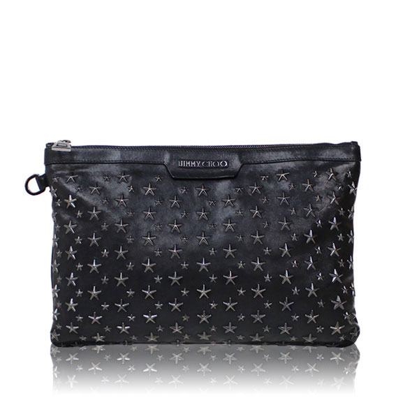 JIMMY CHOO スタースタッズクラッチ 36&nbsp;x35&nbsp;x2cm(幅&nbsp;x 高さ&nbsp;x マチ)