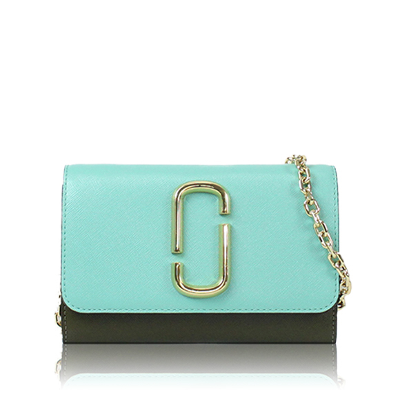 MARC JACOBS スナップショット チェーンウォレット 17&nbsp;x12&nbsp;x2cm(幅&nbsp;x 高さ&nbsp;x マチ)