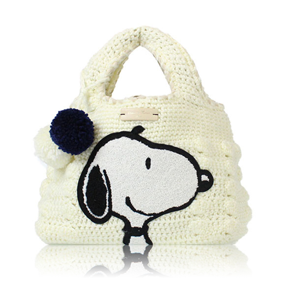 Samantha Thavasa スヌーピーハンドバッグ 28&nbsp;x20&nbsp;x10cm(幅&nbsp;x 高さ&nbsp;x マチ)