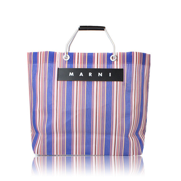 MARNI ストライプトートバッグ 33&nbsp;x32&nbsp;x12cm(幅&nbsp;x 高さ&nbsp;x マチ)