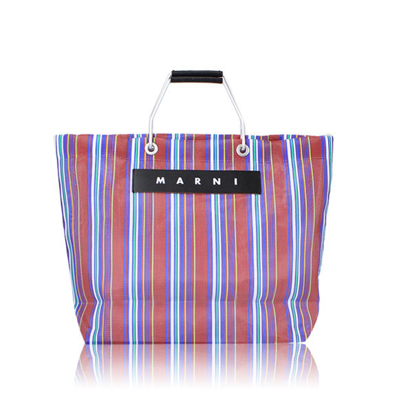 MARNI ストライプトートバッグ 34&nbsp;x32&nbsp;x12cm(幅&nbsp;x 高さ&nbsp;x マチ)
