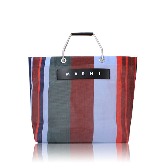 MARNI ストライプトートバッグ 33&nbsp;x32&nbsp;x12cm(幅&nbsp;x 高さ&nbsp;x マチ)