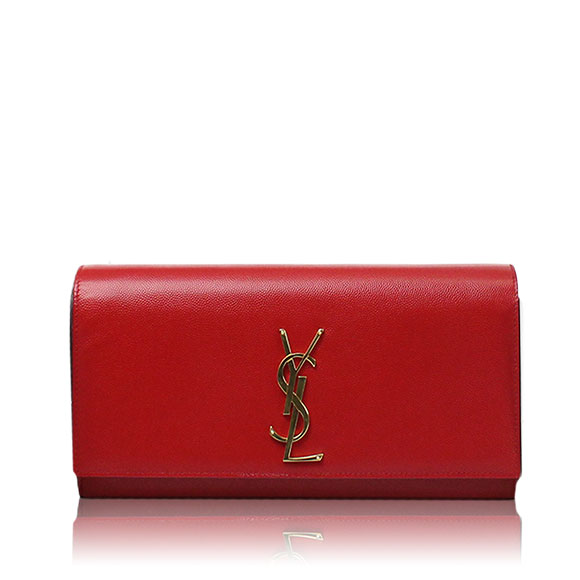 SAINT LAURENT モノグラムクラッチ 26&nbsp;x13&nbsp;x4cm(幅&nbsp;x 高さ&nbsp;x マチ)