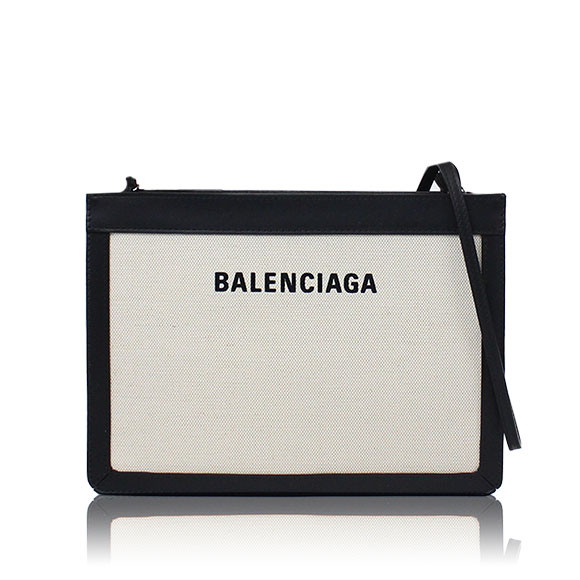 BALENCIAGA ネイビーポシェット 26&nbsp;x19&nbsp;x7cm(幅&nbsp;x 高さ&nbsp;x マチ)