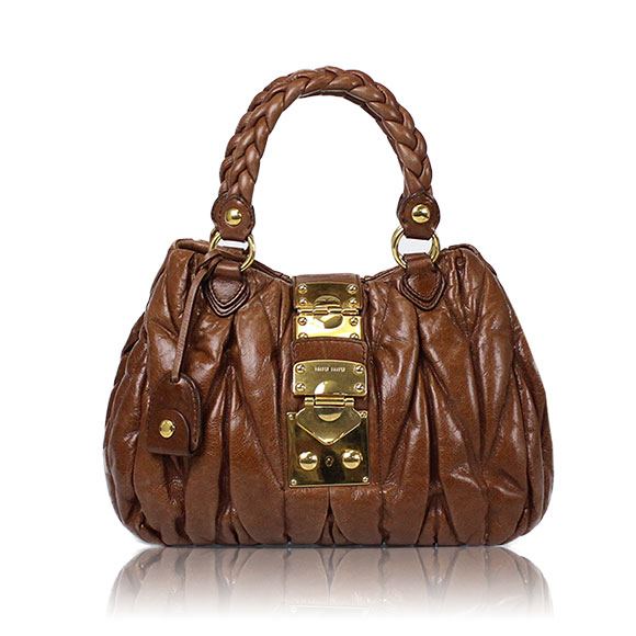 Miu Miu ハンドバッグ 26&nbsp;x24&nbsp;x7cm(幅&nbsp;x 高さ&nbsp;x マチ)