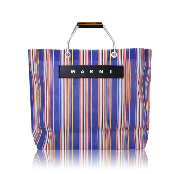 MARNI ストライプトートバッグ 33&nbsp;x32&nbsp;x12cm(幅&nbsp;x 高さ&nbsp;x マチ)