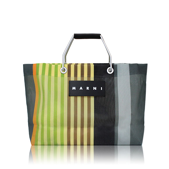 MARNI ストライプトートバッグ 33&nbsp;x25&nbsp;x12cm(幅&nbsp;x 高さ&nbsp;x マチ)