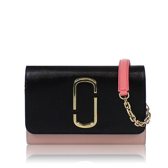 MARC JACOBS スナップショット チェーンウォレット 17&nbsp;x10&nbsp;x2cm(幅&nbsp;x 高さ&nbsp;x マチ)