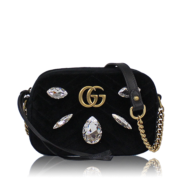 GUCCI GGマーモント 18&nbsp;x11&nbsp;x6cm(幅&nbsp;x 高さ&nbsp;x マチ)