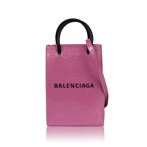 BALENCIAGA ショッピングフォンホルダーバッグ 12&nbsp;x18&nbsp;x5cm(幅&nbsp;x 高さ&nbsp;x マチ)