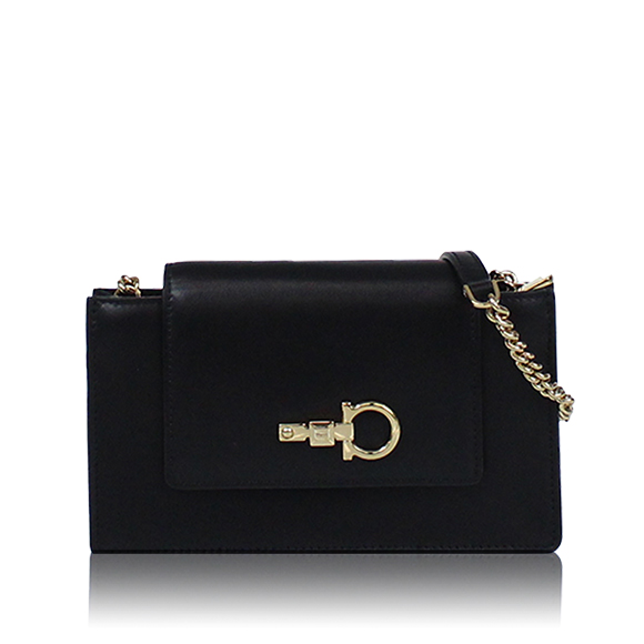 FERRAGAMO ガンチーニ 18&nbsp;x11&nbsp;x3cm(幅&nbsp;x 高さ&nbsp;x マチ)