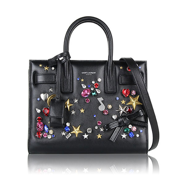 SAINT LAURENT ナノサックドジュール 22&nbsp;x17&nbsp;x10cm(幅&nbsp;x 高さ&nbsp;x マチ)