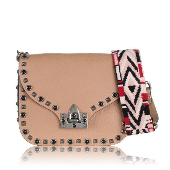 VALENTINO ロックスタッズ 20&nbsp;x16&nbsp;x5cm(幅&nbsp;x 高さ&nbsp;x マチ)