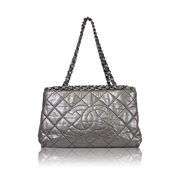 CHANEL チェーントートバッグ 