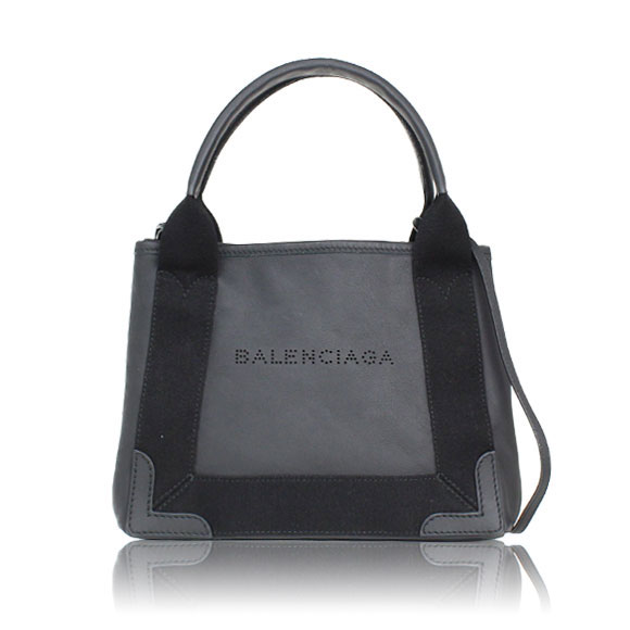 BALENCIAGA ネイビーカバXS 24&nbsp;x18&nbsp;x6cm(幅&nbsp;x 高さ&nbsp;x マチ)