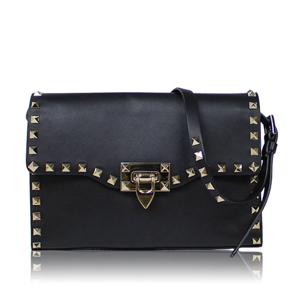 VALENTINO ロックスタッズ 23&nbsp;x15&nbsp;x5cm(幅&nbsp;x 高さ&nbsp;x マチ)