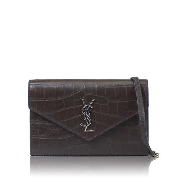 SAINT LAURENT チェーンウォレット 19&nbsp;x12&nbsp;x3cm(幅&nbsp;x 高さ&nbsp;x マチ)