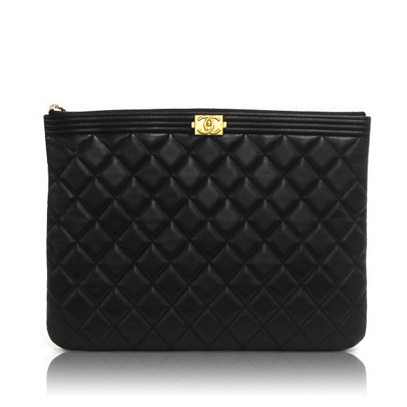 CHANEL ボーイシャネル 26&nbsp;x19&nbsp;x1cm(幅&nbsp;x 高さ&nbsp;x マチ)