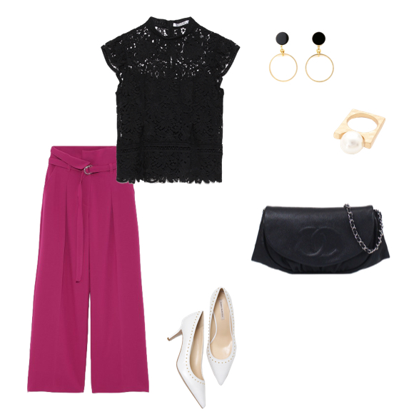 ハーフムーンチェーンウォレット