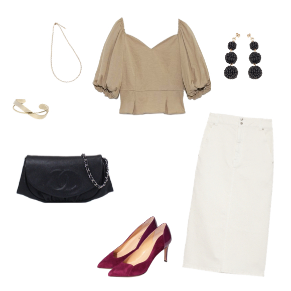 ハーフムーンチェーンウォレット