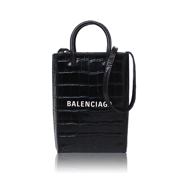 BALENCIAGA ショッピングフォンホルダー 