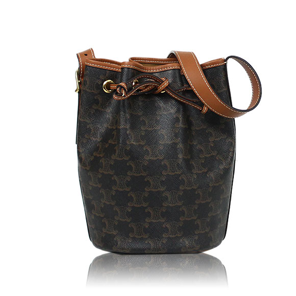 CELINE スモールドローストリングバッグ 