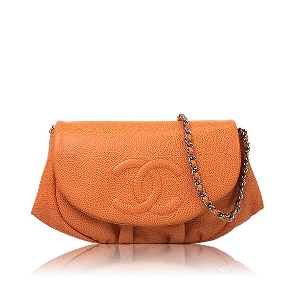 CHANEL ハーフムーンチェーンウォレット 25&nbsp;x13&nbsp;x3cm(幅&nbsp;x 高さ&nbsp;x マチ)