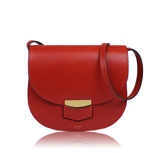 CELINE トロッタースモール 19&nbsp;x17&nbsp;x5cm(幅&nbsp;x 高さ&nbsp;x マチ)