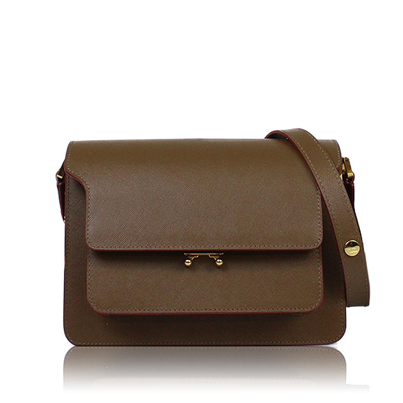 MARNI トランク 21&nbsp;x14&nbsp;x10cm(幅&nbsp;x 高さ&nbsp;x マチ)