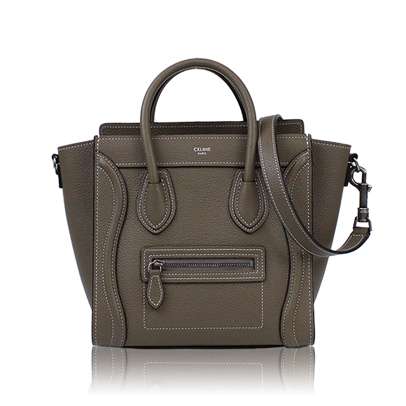 CELINE ナノショッパー 19&nbsp;x19&nbsp;x9cm(幅&nbsp;x 高さ&nbsp;x マチ)