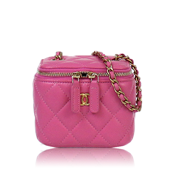CHANEL ミニヴァニティショルダーバッグ 