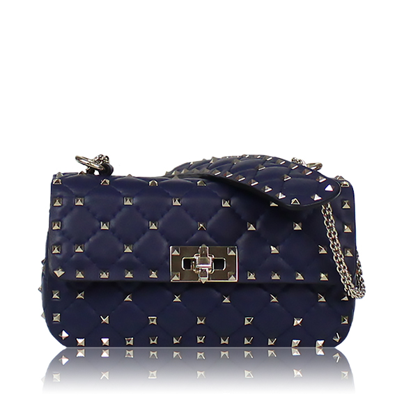 VALENTINO ロックスタッズスパイク 19&nbsp;x11&nbsp;x5cm(幅&nbsp;x 高さ&nbsp;x マチ)