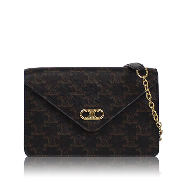 CELINE チェーンウォレット 