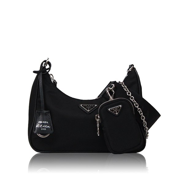 PRADA Re-Edition2005ナイロンショルダーバッグ 