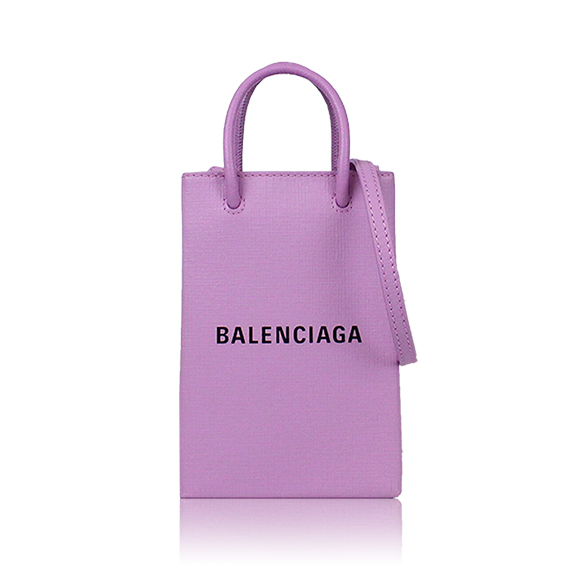 BALENCIAGA ショッピングフォンホルダー 12&nbsp;x18&nbsp;x4cm(幅&nbsp;x 高さ&nbsp;x マチ)