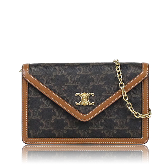 CELINE チェーンウォレット 19&nbsp;x12&nbsp;x4cm(幅&nbsp;x 高さ&nbsp;x マチ)