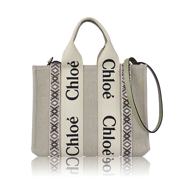 Chloe ウッディスモールトートバッグ 27&nbsp;x20&nbsp;x7cm(幅&nbsp;x 高さ&nbsp;x マチ)