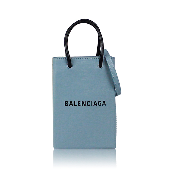 BALENCIAGA ショッピングフォンホルダー 12&nbsp;x17&nbsp;x4cm(幅&nbsp;x 高さ&nbsp;x マチ)