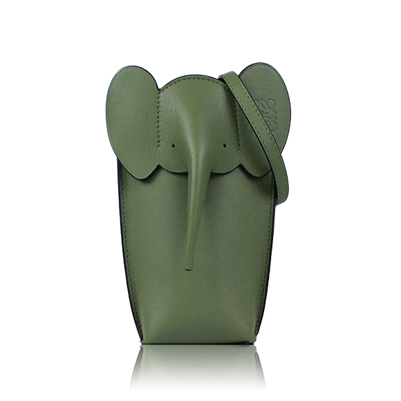 LOEWE エレファントポケット 8&nbsp;x19&nbsp;x3cm(幅&nbsp;x 高さ&nbsp;x マチ)