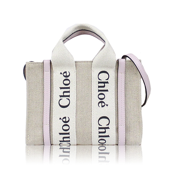 Chloe ウッディミニトートバッグ 20&nbsp;x14&nbsp;x6cm(幅&nbsp;x 高さ&nbsp;x マチ)