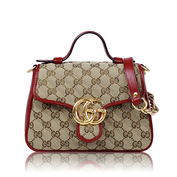 GUCCI GGマーモント 20&nbsp;x15&nbsp;x8cm(幅&nbsp;x 高さ&nbsp;x マチ)