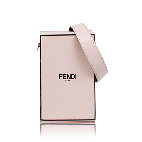 FENDI バーティカルボックス 10&nbsp;x16&nbsp;x7cm(幅&nbsp;x 高さ&nbsp;x マチ)