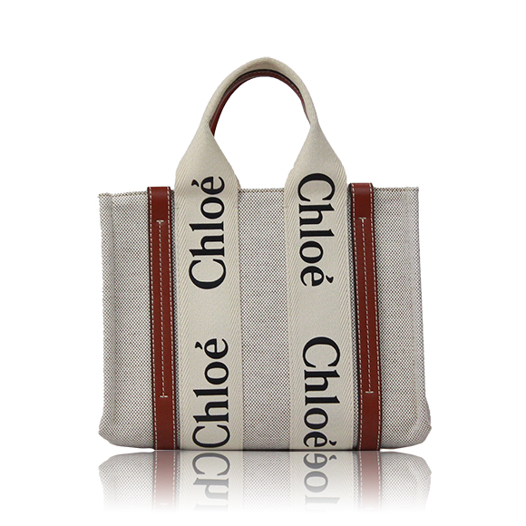 Chloe ウッディスモールトートバッグ 26&nbsp;x20&nbsp;x7cm(幅&nbsp;x 高さ&nbsp;x マチ)